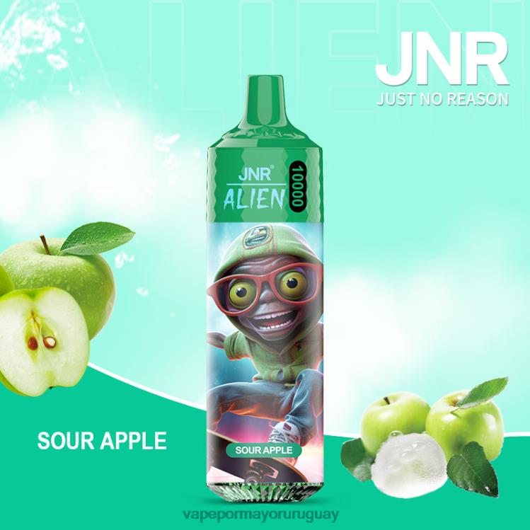 F6J4N660 - Vape Uruguay mercado libre JNR ALIEN manzana acida