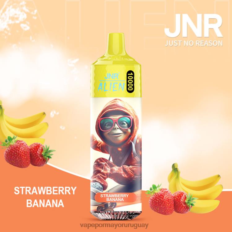 F6J4N661 - liquido Vape Uruguay JNR ALIEN Fresa plátano