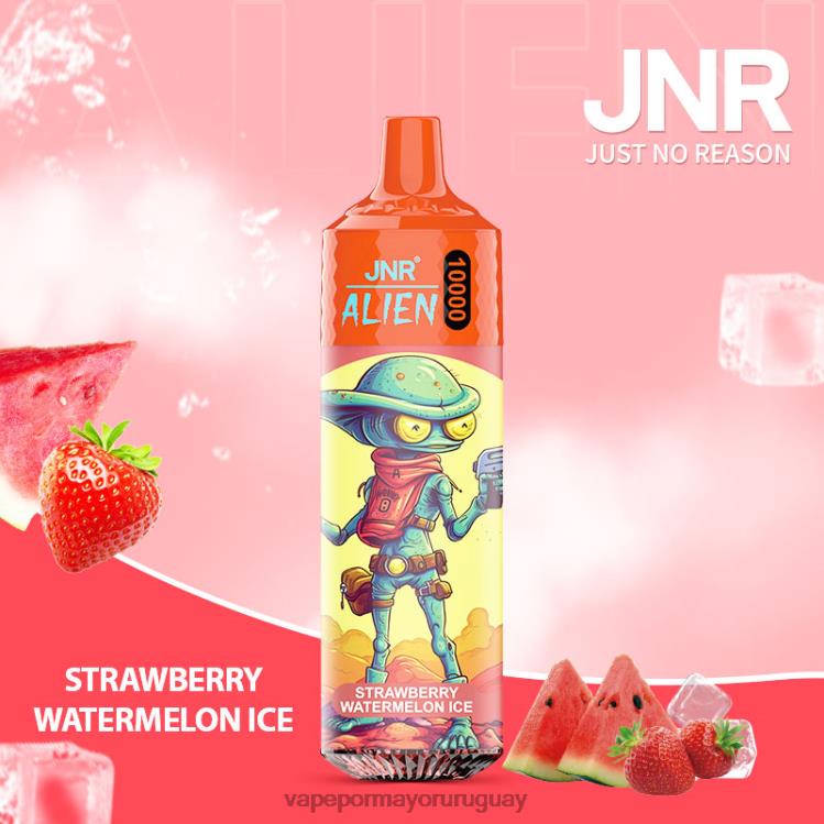F6J4N665 - vaporizador desechable al por mayor JNR ALIEN hielo de sandia fresa