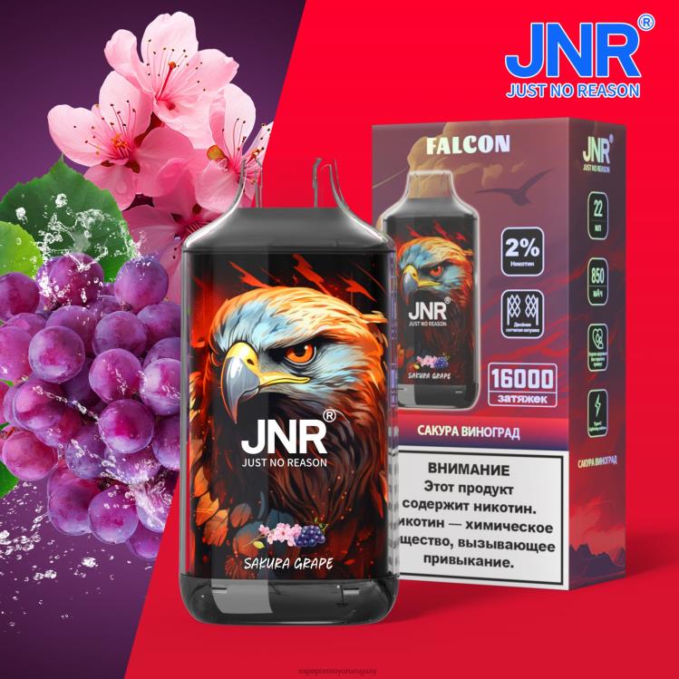 F6J4N714 - vaporizador al por mayor JNR FALCON uva sakura
