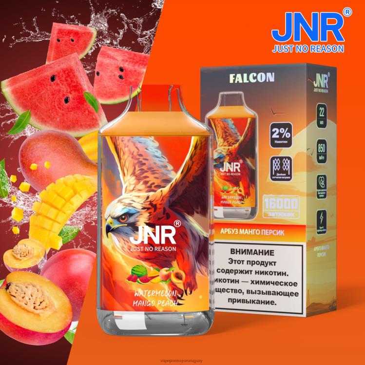F6J4N723 - Vape mayorista JNR FALCON sandia mango durazno