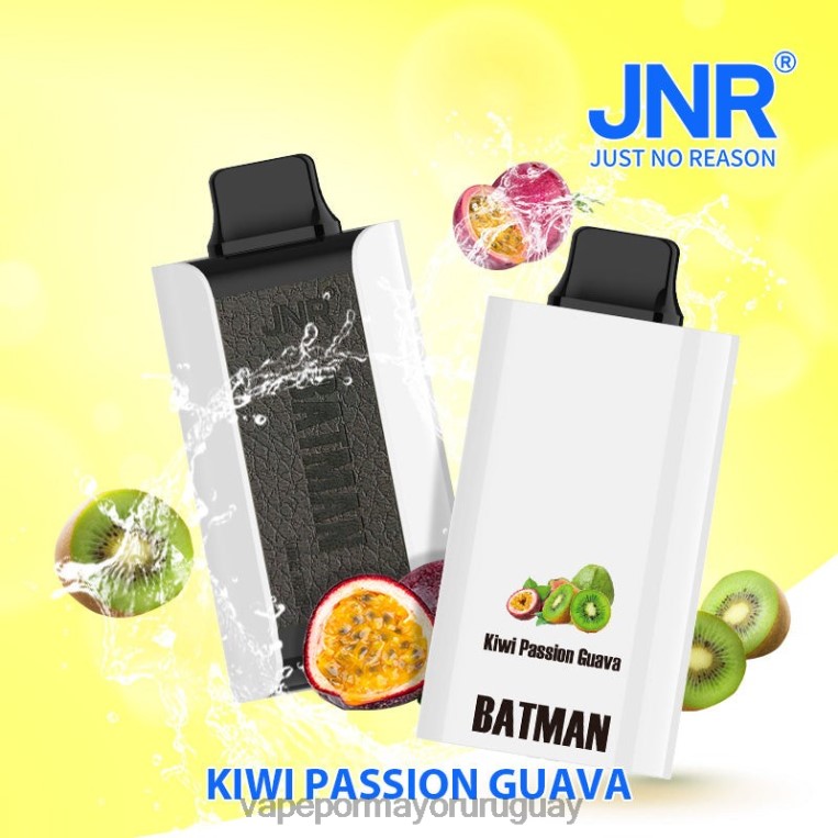 Liquido Vape Uruguay - JNR BATMAN 11000 kiwi pasión guayaba 4R2ND16