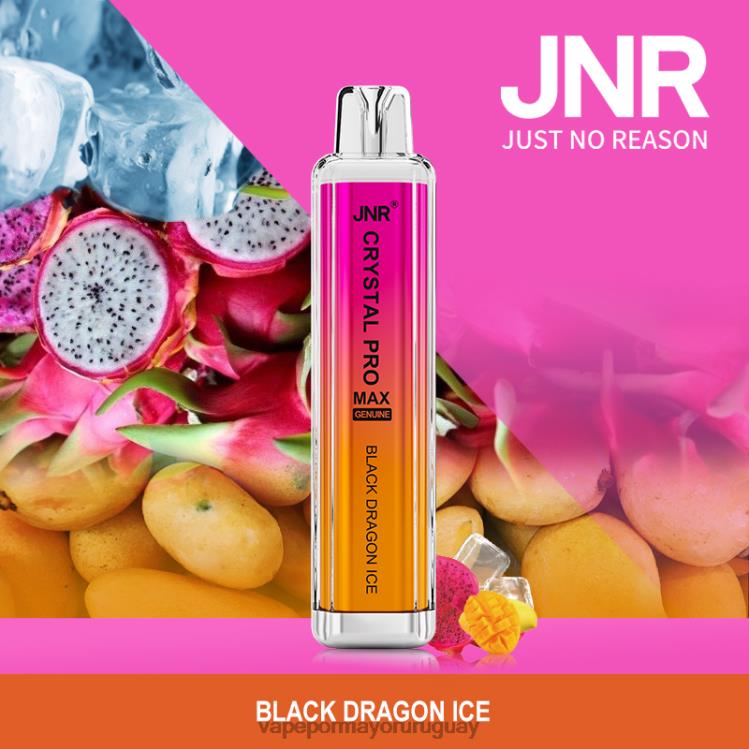 F6J4N726 - venta de vaporizadores al por mayor JNR CRYSTAL PRO MAX hielo del dragón negro
