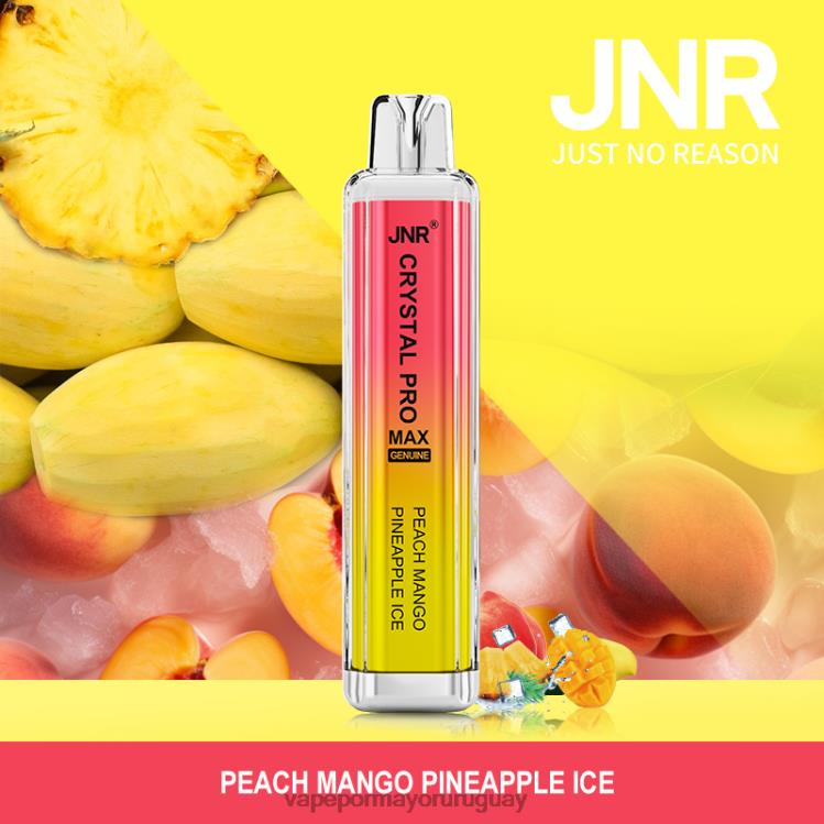 F6J4N744 - vaporizador al por mayor JNR CRYSTAL PRO MAX melocotón mango piña hielo