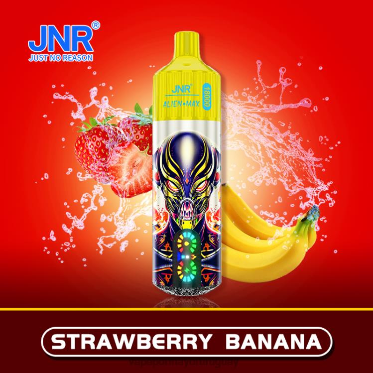 F6J4N567 - Vape Uruguay precio JNR ALIEN MAX Fresa plátano