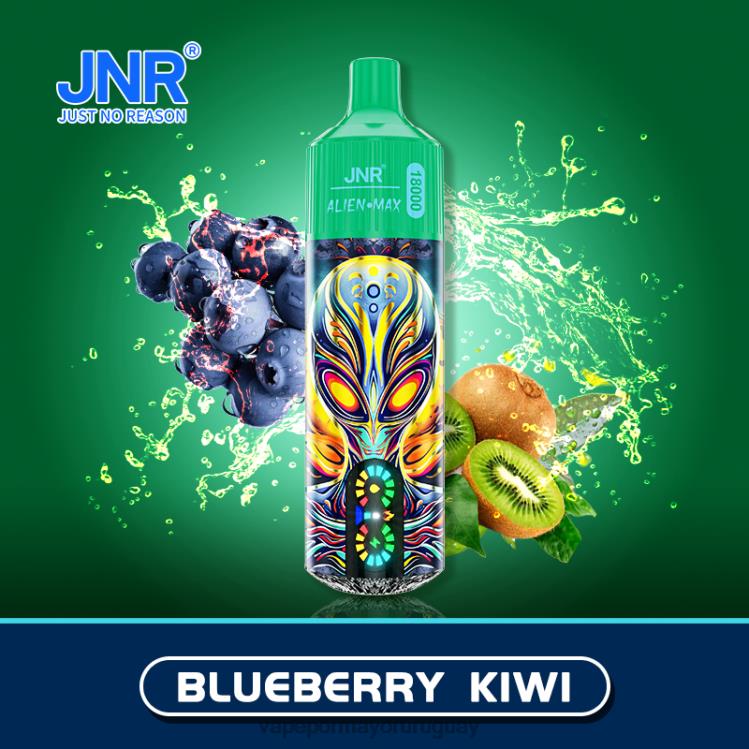 F6J4N574 - vaporizador al por mayor JNR ALIEN MAX kiwi de arándanos