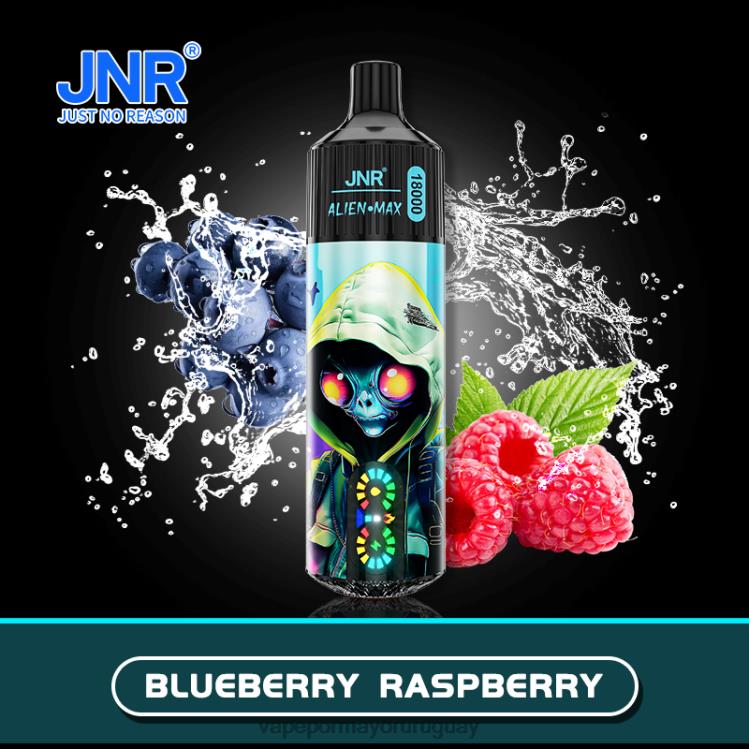 F6J4N575 - vaporizador desechable al por mayor JNR ALIEN MAX frambuesa arándano
