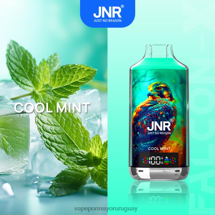 F6J4N545 - vaporizador desechable al por mayor JNR FALCON-X menta fresca