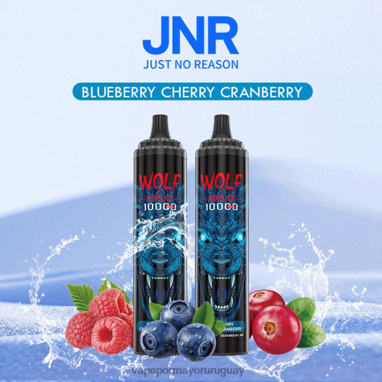 F6J4N760 - Vape Uruguay mercado libre JNR WOLF NIPLO arándano cereza arándano