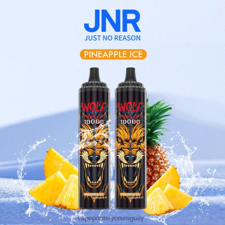 F6J4N769 - Vape Uruguay sin nicotina JNR WOLF NIPLO hielo de piña