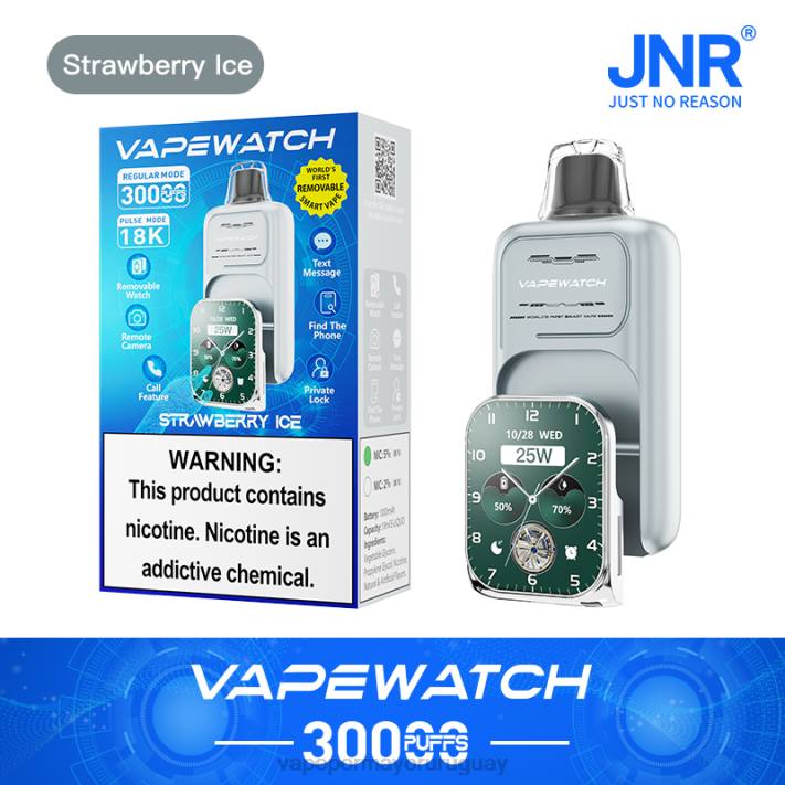 hielo de fresa JNR reloj vapeador- Vape Uruguay mercado libre -4NJV10