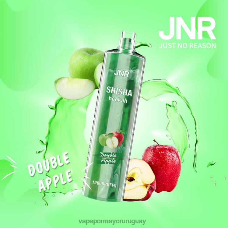 F6J4N675 - vaporizador desechable al por mayor JNR SHISHA manzana doble