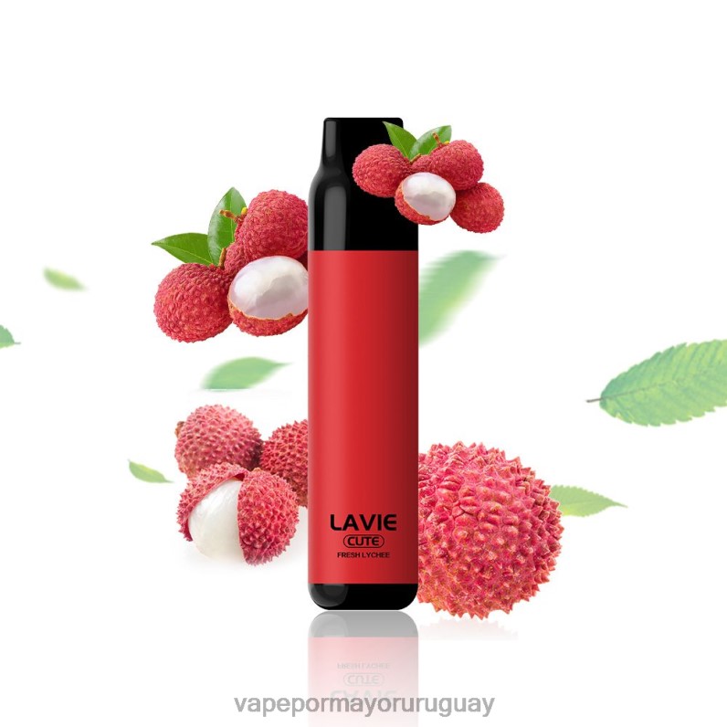 Liquido Vape Uruguay - LAVIE BAR 3000 bocanadas 4BLXP286 lichi fresco