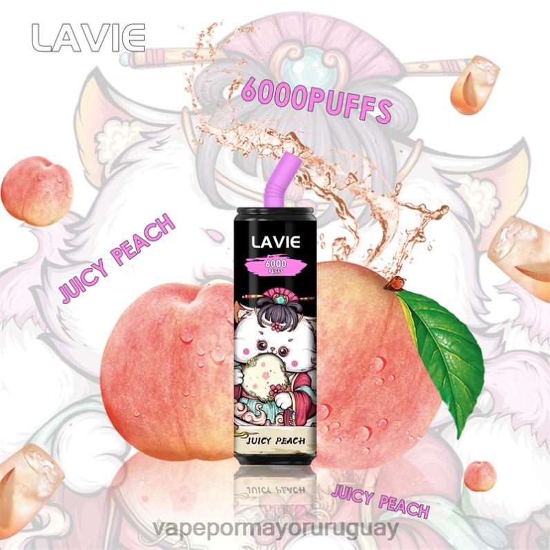 Vape Por Mayor Uruguay - LAVIE Coke BAR 6000 bocanadas 4BLXP271 durazno jugoso