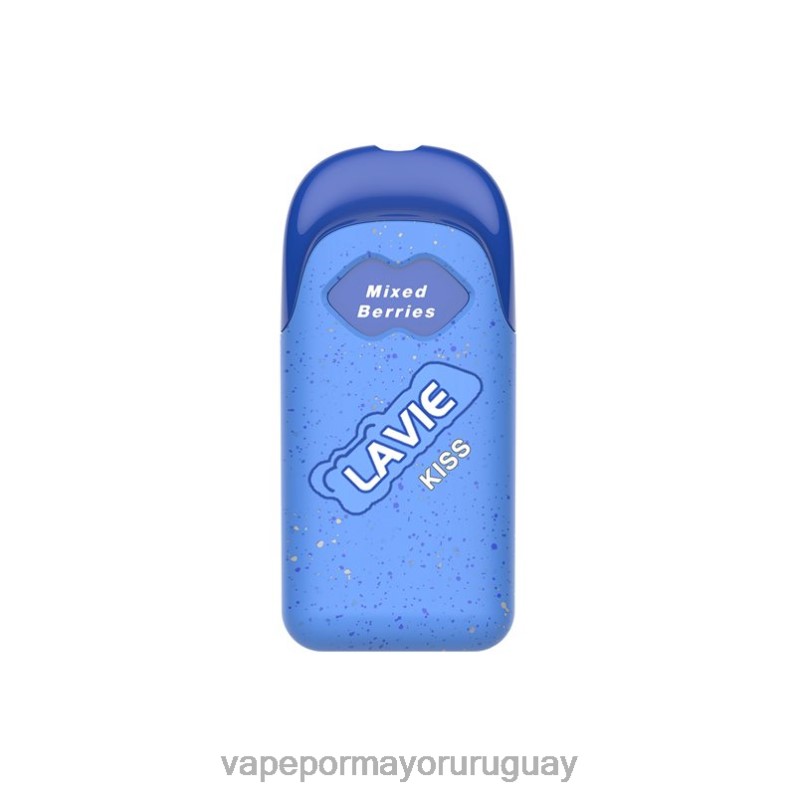Vape Por Mayor Uruguay - LAVIE KISS 8000 bocanadas 4BLXP111 bayas mixtas