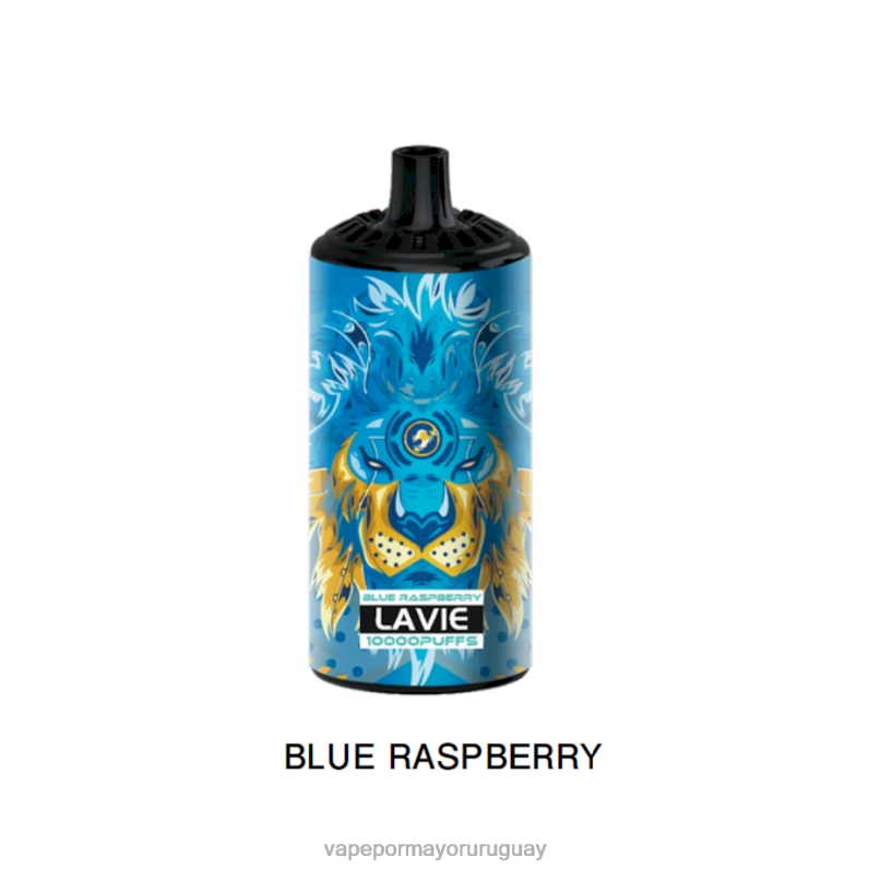 Vape Uruguay Sin Nicotina - LAVIE BEAST 10000 bocanadas 4BLXP364 frambuesa azul