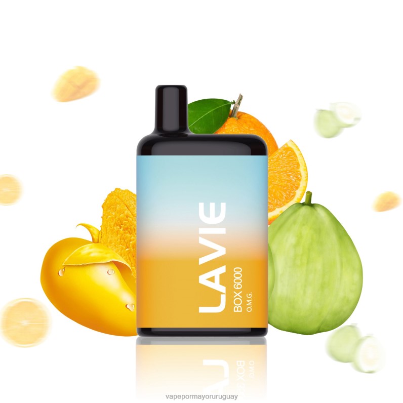 Vape Uruguay Sin Nicotina - LAVIE BOX 6000 bocanadas 4BLXP204 dios mío