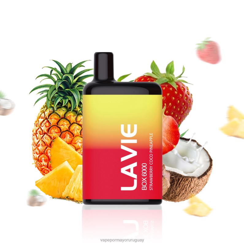 piña fresa coco