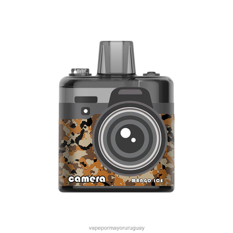 Liquido Vape Uruguay - LAVIE Camera 8000 bocanadas 4BLXP176 hielo de mango