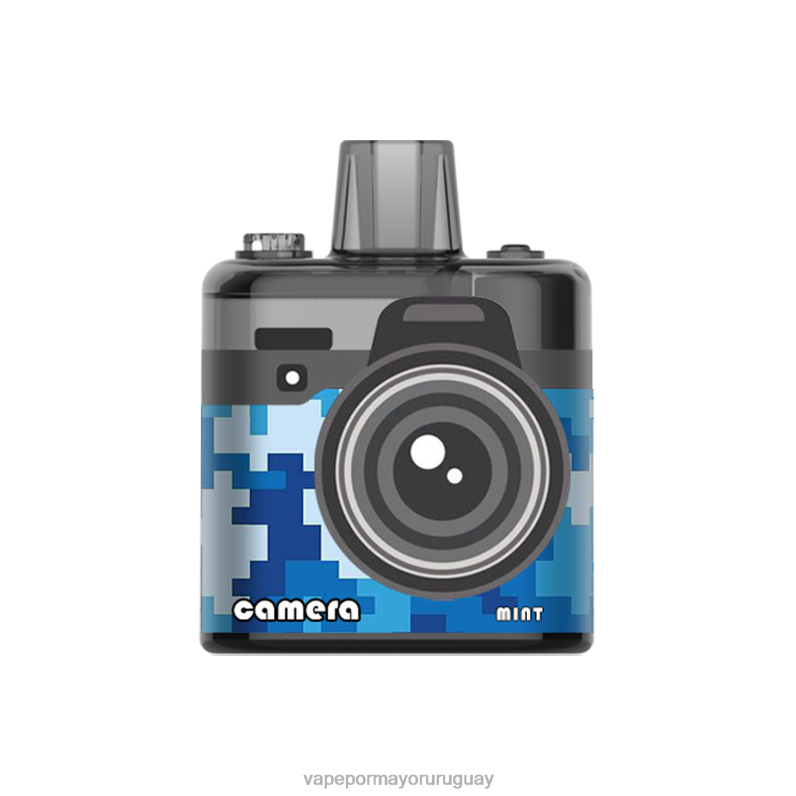 Vaper Sin Nicotina - LAVIE Camera 8000 bocanadas 4BLXP165 menta
