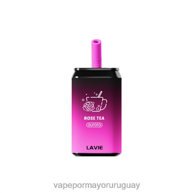 Vaporizador Al Por Mayor - LAVIE Aurora 11000 bocanadas 4BLXP148 té de rosas