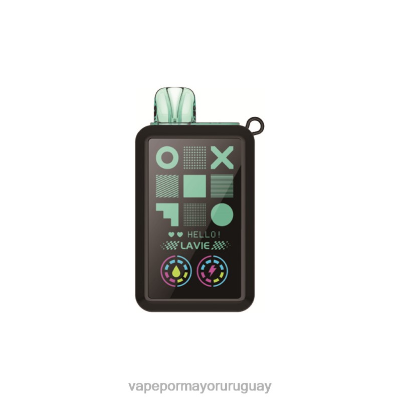 Vape Uruguay Sin Nicotina - LAVIE Cyber 20000 bocanadas 4BLXP34 helado de kiwi fresa/helado de melón