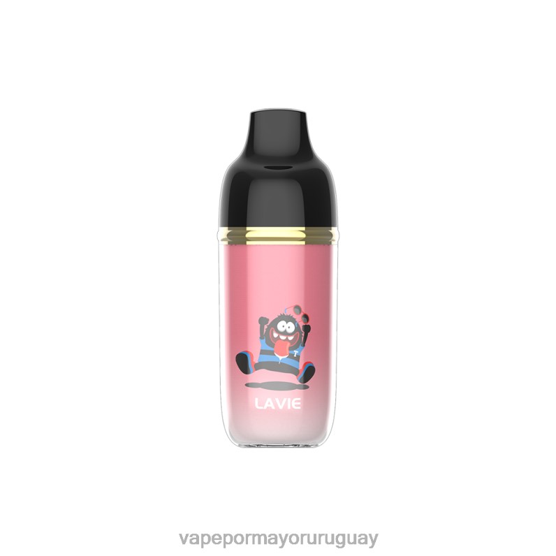 Liquido Vape Uruguay - LAVIE Monster 6000 bocanadas 4BLXP246 jugo de durazno