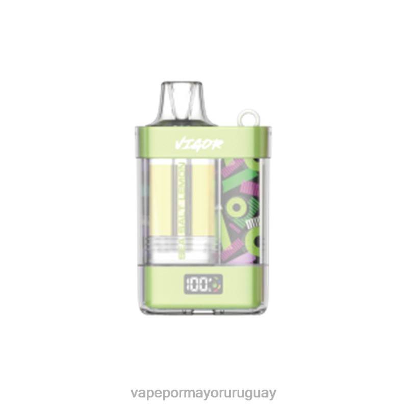 Vape Mayorista - LAVIE VIGOR 15000 bocanadas 4BLXP7 sal marina limón