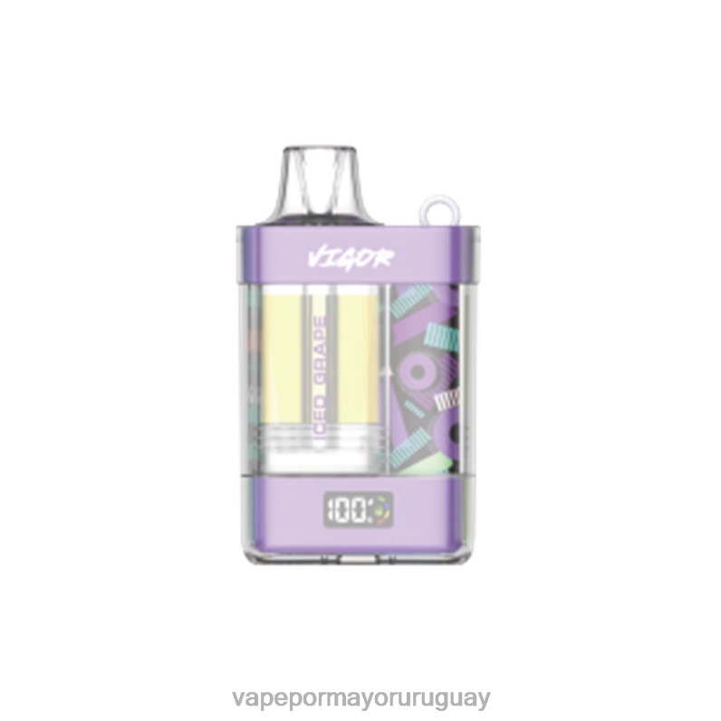 Vaporizador Al Por Mayor - LAVIE VIGOR 15000 bocanadas 4BLXP8 uva helada