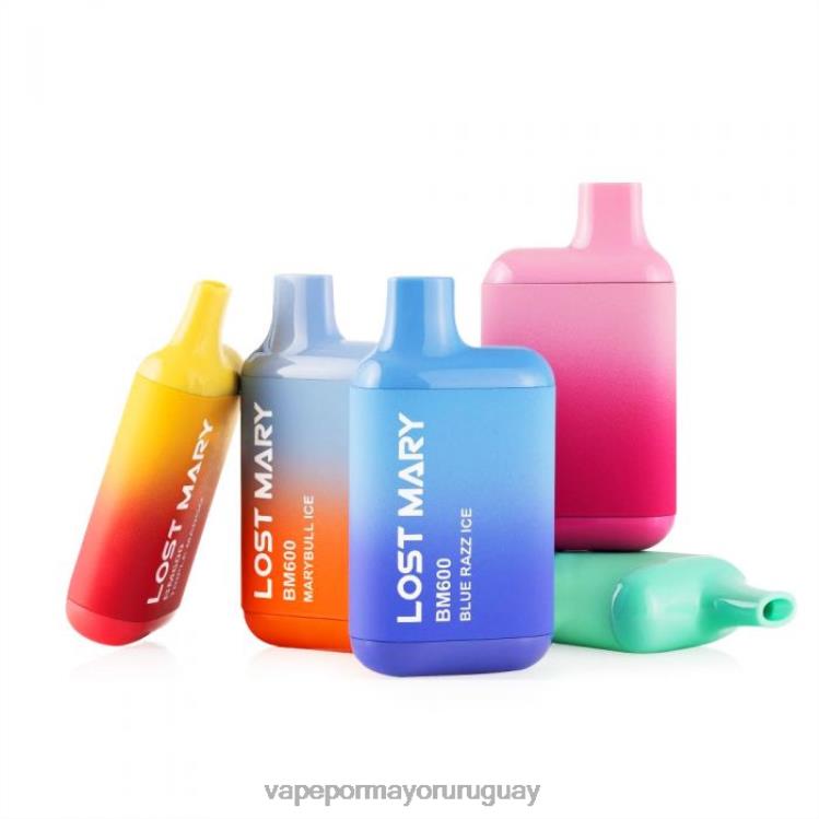 F6J4N111 - liquido Vape Uruguay LOST MARY BM600 sandia mango durazno