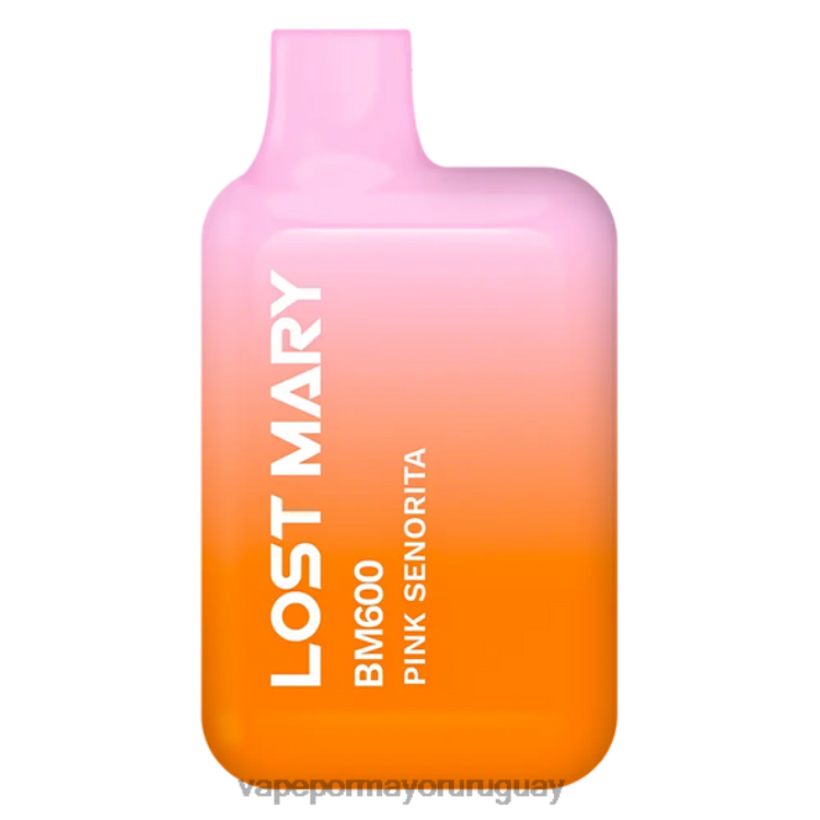 F6J4N371 - liquido Vape Uruguay LOST MARY BM600 señorita rosa