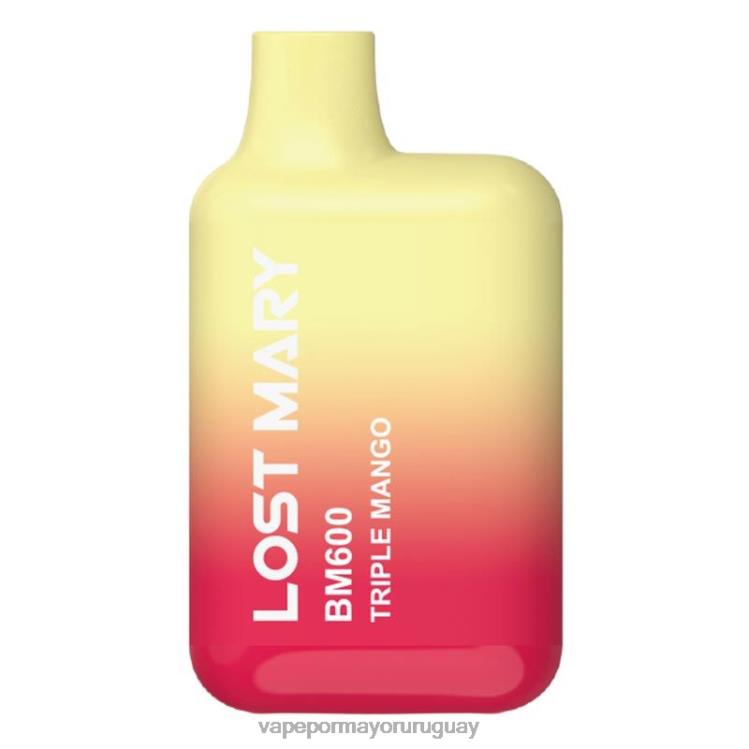 F6J4N377 - Vape Uruguay precio LOST MARY BM600 mango triple
