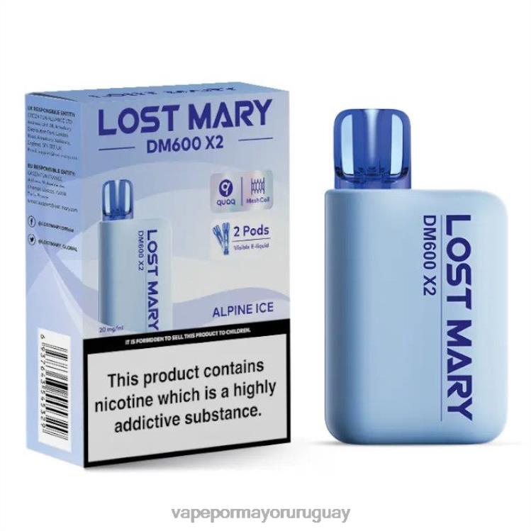 F6J4N464 - vaporizador al por mayor LOST MARY DM600 X2 hielo alpino