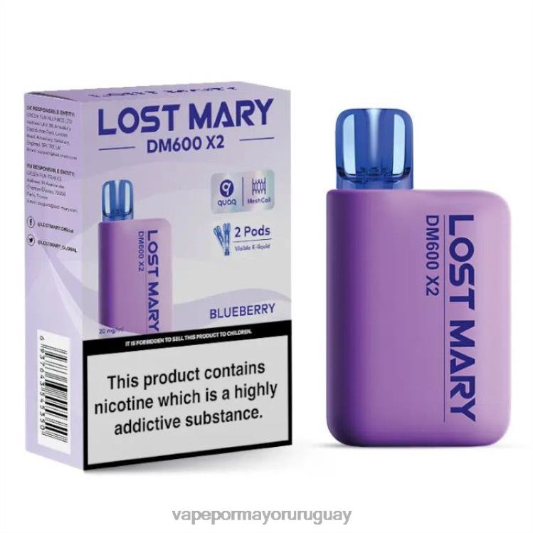 F6J4N467 - Vape Uruguay precio LOST MARY DM600 X2 arándano