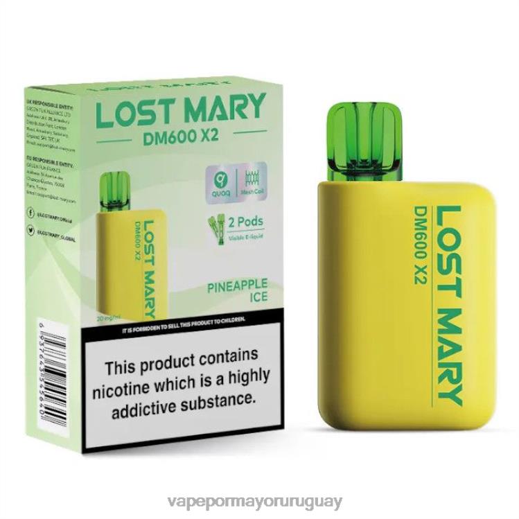 F6J4N477 - Vape Uruguay precio LOST MARY DM600 X2 hielo de piña