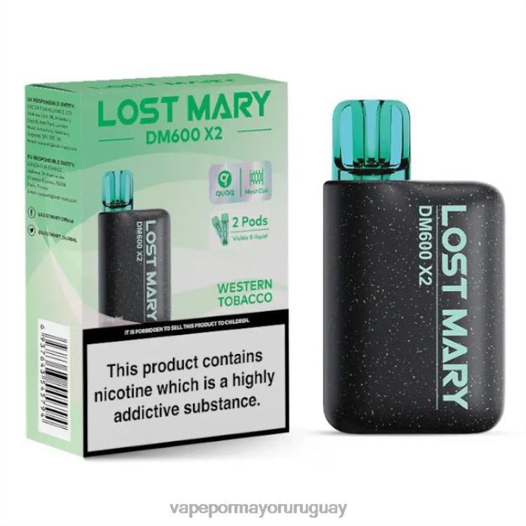 F6J4N483 - Vape mayorista LOST MARY DM600 X2 tabaco occidental