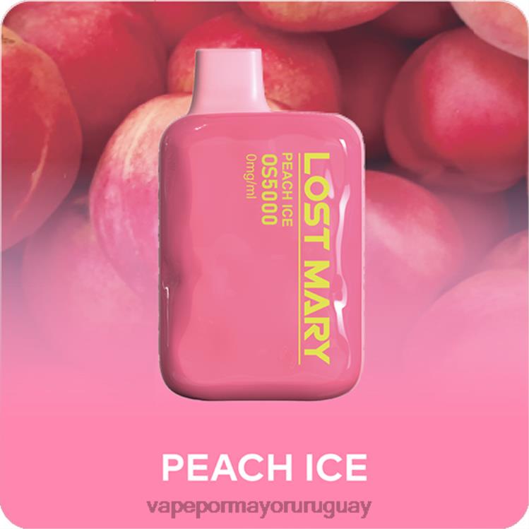 hielo de durazno
