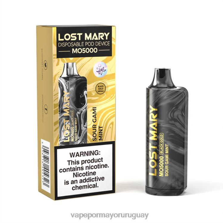 F6J4N346 - venta de vaporizadores al por mayor LOST MARY MO5000 menta gami agria oro negro 10ml