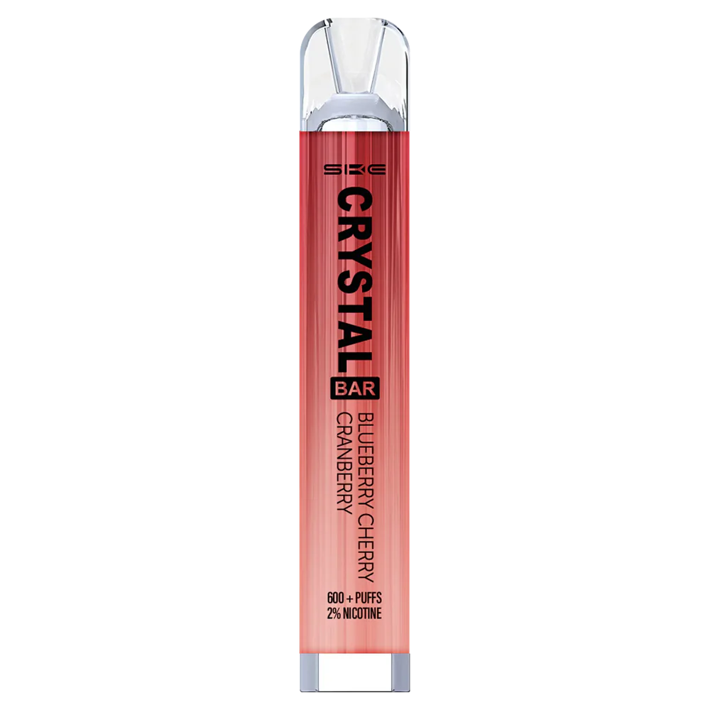 F6J4N268 - Vape por mayor Uruguay SKE Crystal Bar arándano cereza arándano vaporizador desechable 600 inhalaciones