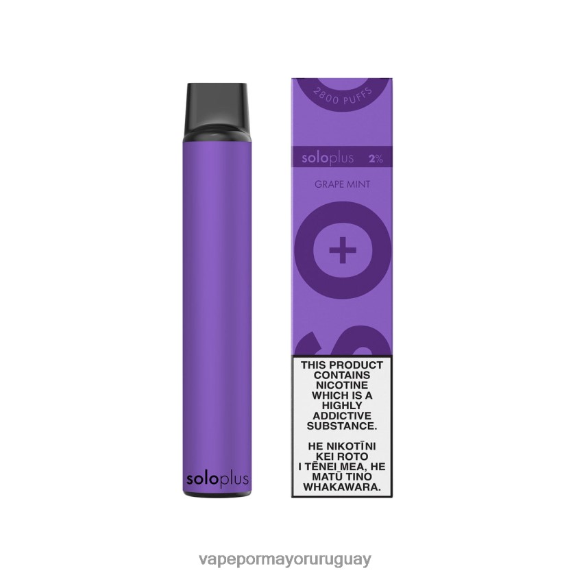 Vape Mayorista - Solo Plus vaporizador desechable menta de uva TTNLDJ27