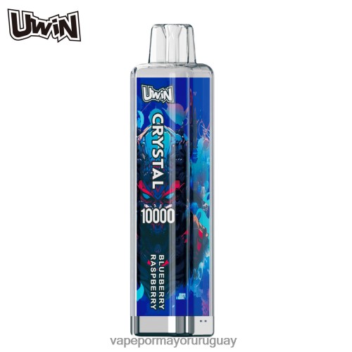 Liquido Vape Uruguay - UWIN CRYSTAL 10000 vaporizadores desechables frambuesa arándano NJ08H81