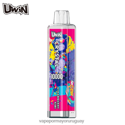Liquido Vape Uruguay - UWIN CRYSTAL 10000 vaporizadores desechables kiwi fresa NJ08H811