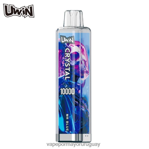 Venta De Vaporizadores Al Por Mayor - UWIN CRYSTAL 10000 vaporizadores desechables señor azul NJ08H815