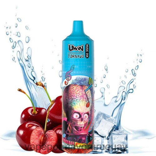 Liquido Vape Uruguay - UWIN CRYSTAL vaporizador desechable 35k hielo de cereza NJ08H821