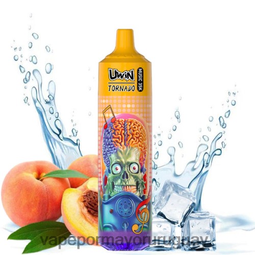 Liquido Vape Uruguay - UWIN CRYSTAL vaporizador desechable 35k hielo de durazno de verano NJ08H831