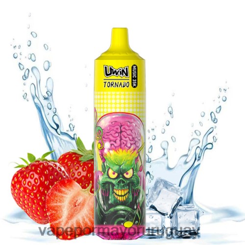 hielo de fresa