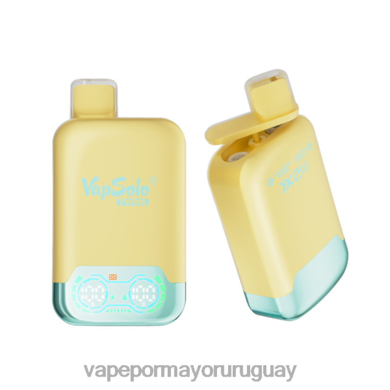 Vaper Sin Nicotina - Vapsolo TWINS vaporizador desechable piña, coco y fresa, plátano HL0R4125