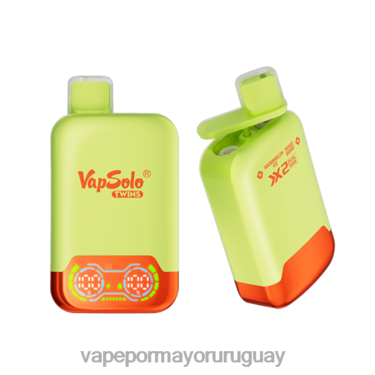 Vaporizador Al Por Mayor - Vapsolo TWINS vaporizador desechable hielo de sandía y bayas mixtas HL0R4128