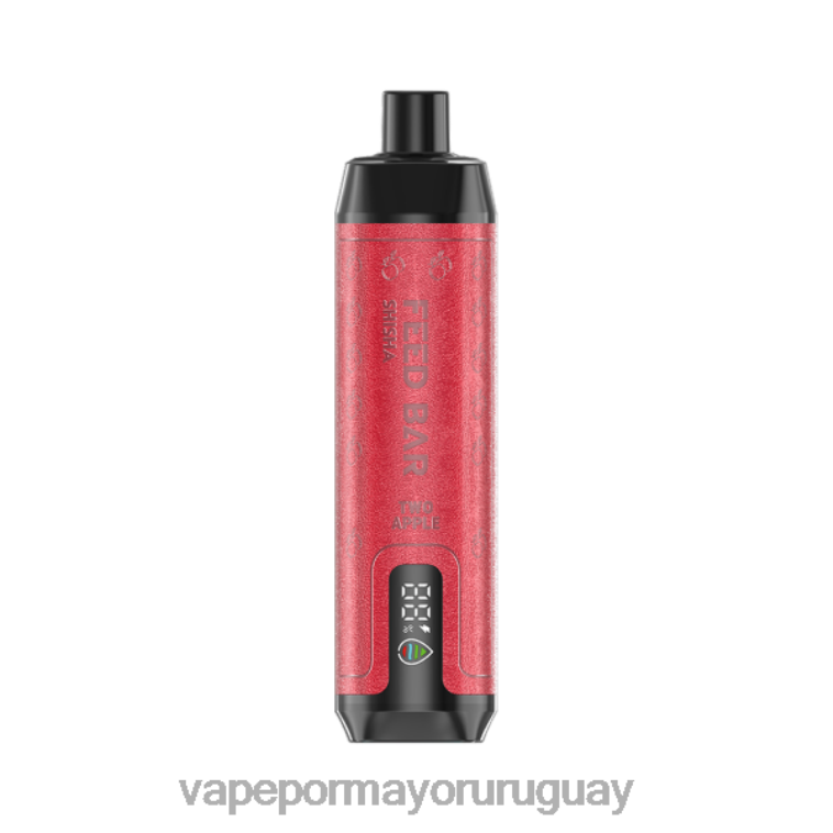 Liquido Vape Uruguay - Vapsolo SHISHA vaporizador desechable dos manzanas HL0R4106