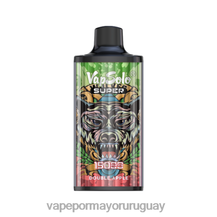 Vape Por Mayor Uruguay - Vapsolo SUPER vaporizador desechable manzana doble HL0R4111